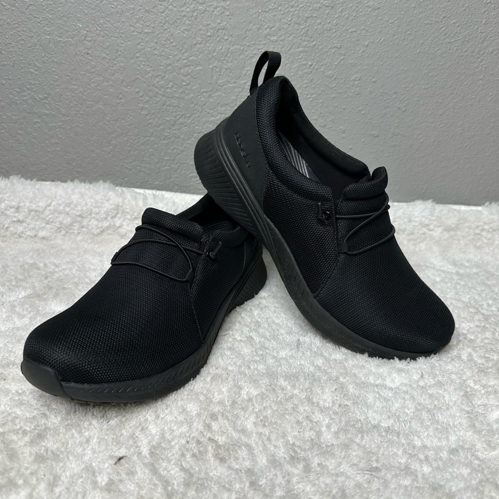 Dansko Marlee Black Mesh Slip-On Work Sneakers Slip Resistant W8.5-9. EU39